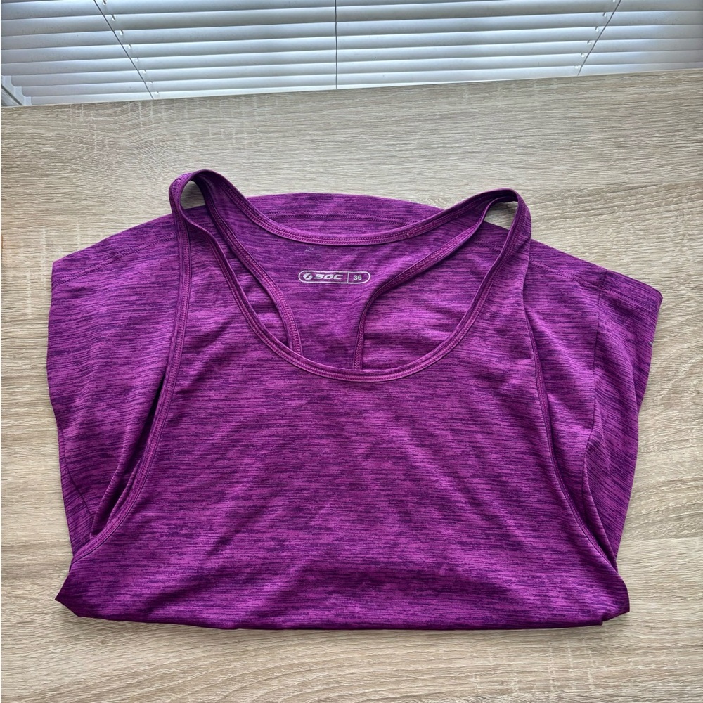 SOC racerback tank